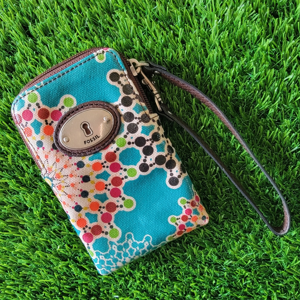 Fossil Butterfly Wristlet/Wallet